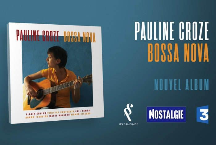 Packshot publicitaire pour l'album "Bossa Nova" de Pauline Croze par Lagoon Studios animation 2D/3D et VFX