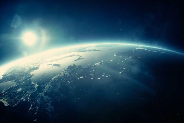 Image 3D du reveal Logo d'ArianeGroup pour l'agence Carré Noir par Lagoon Studios animation 2D & 3D et VFX