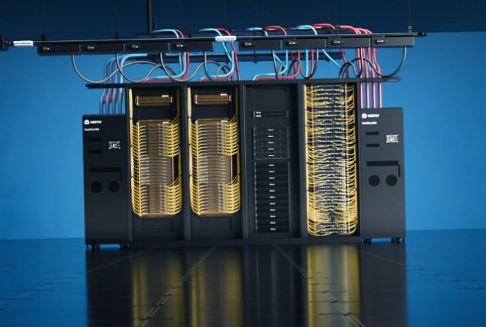 Animation 3D industrielle AI Factory NVIDIA réalisée pour PNY Europe par Lagoon Studios